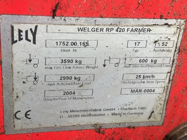 ROLL BALER A — Auction (lot 8459-63101)