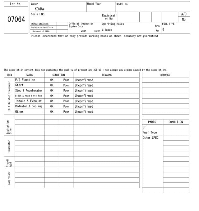 CONCRETE CUTTER — Auction (lot 8459-7064)