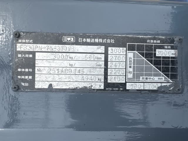 Battery Forklift — Auction (lot 8460-14024)
