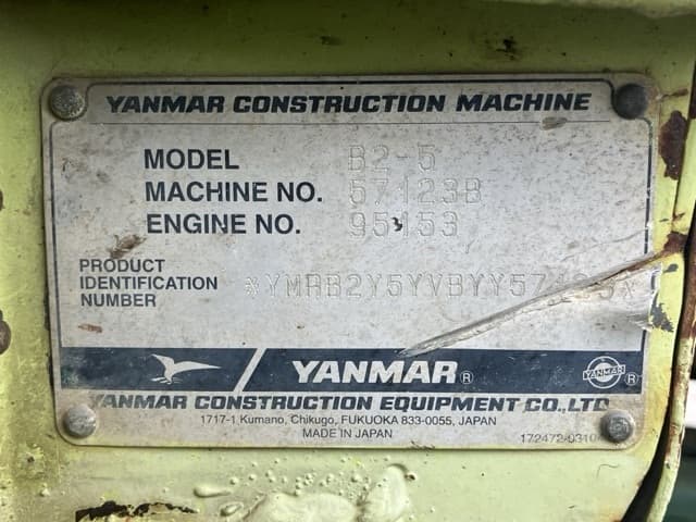 MINI EXCAVATOR — Auction (lot 8460-269)