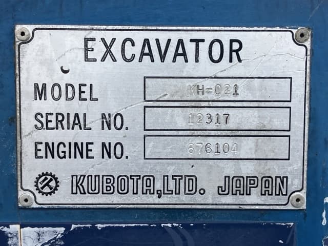 MINI EXCAVATOR — Auction (lot 8460-311)