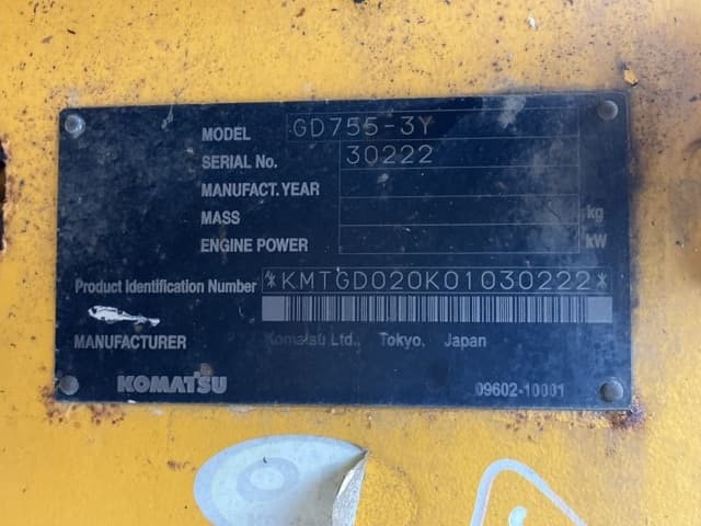 Grader — Auction (lot 8460-343)