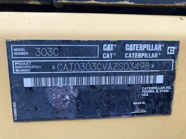 MINI EXCAVATOR — Auction (lot 8461-133)