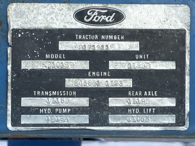 Tractor — Auction (lot 8461-2179)