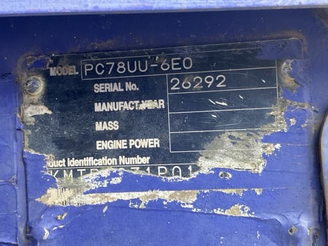 EXCAVATOR — Auction (lot 8461-277)