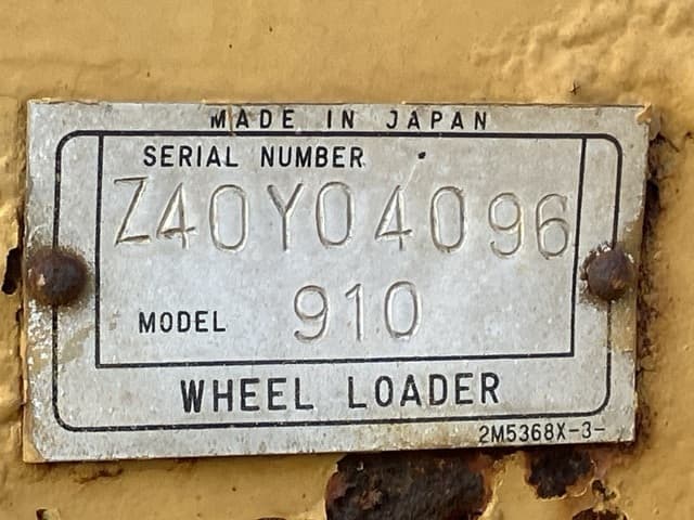 WHEEL LOADER — Auction (lot 8461-351)