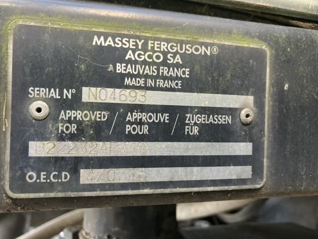 Tractor — Auction (lot 8461-3816)