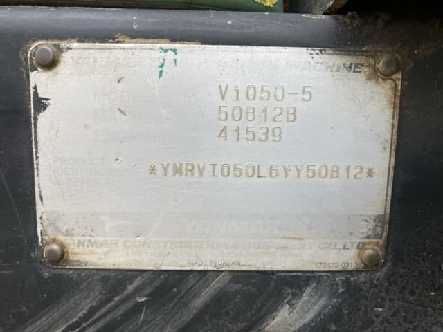 MINI EXCAVATOR — Auction (lot 8461-50003)