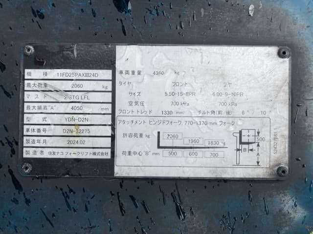 Forklift — Auction (lot 8461-55001)