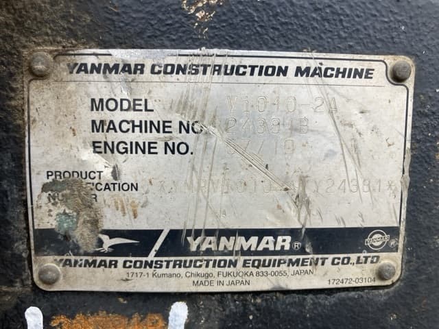 MINI EXCAVATOR — Auction (lot 8461-561)