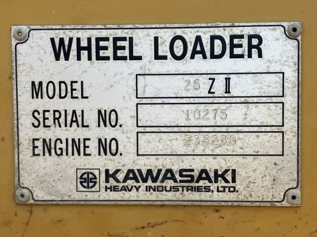 MINI WHEEL LOADER — Auction (lot 8462-103)