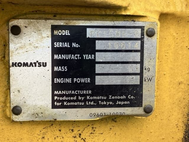 MINI EXCAVATOR — Auction (lot 8462-162)