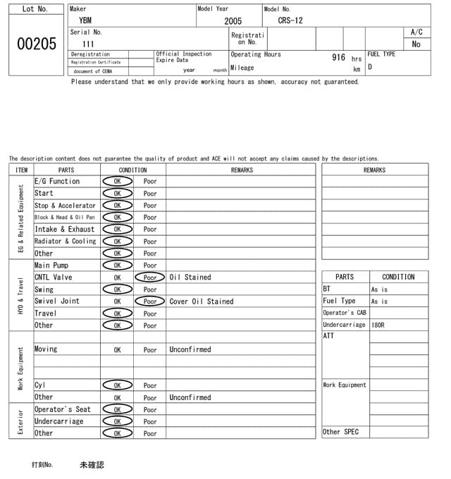 SPECIAL PURPOSE VEHICLE — Auction (lot 8462-205)