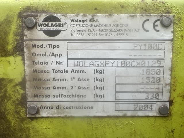 ROLL BALER A — Auction (lot 8462-26301)