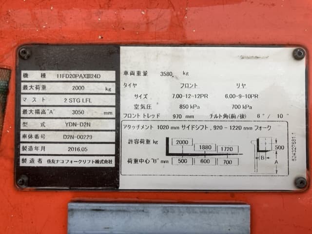 Forklift — Auction (lot 8462-4022)