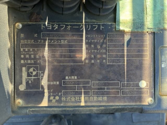 Forklift — Auction (lot 8462-4099)