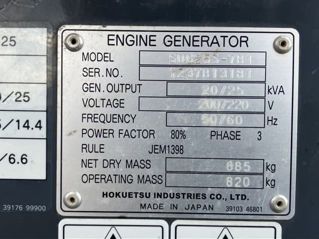 GENERATOR — Auction (lot 8462-7012)