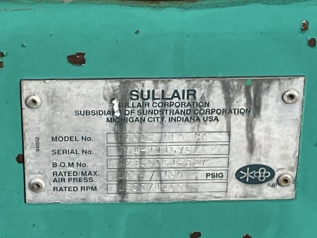 COMPRESSOR — Auction (lot 8462-7076)
