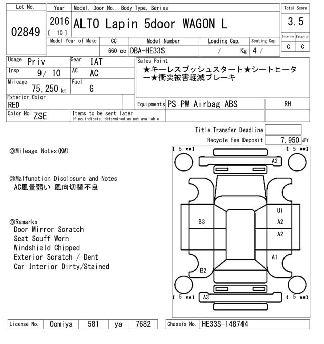 ALTO Lapin — Auction (lot vt-2-1803-2849)