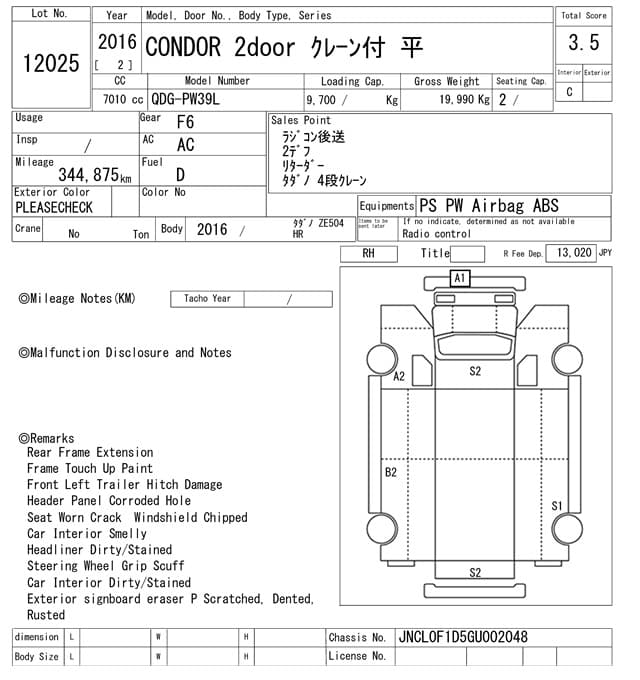 PROFIA — Auction (lot vt-8-6558-12025)