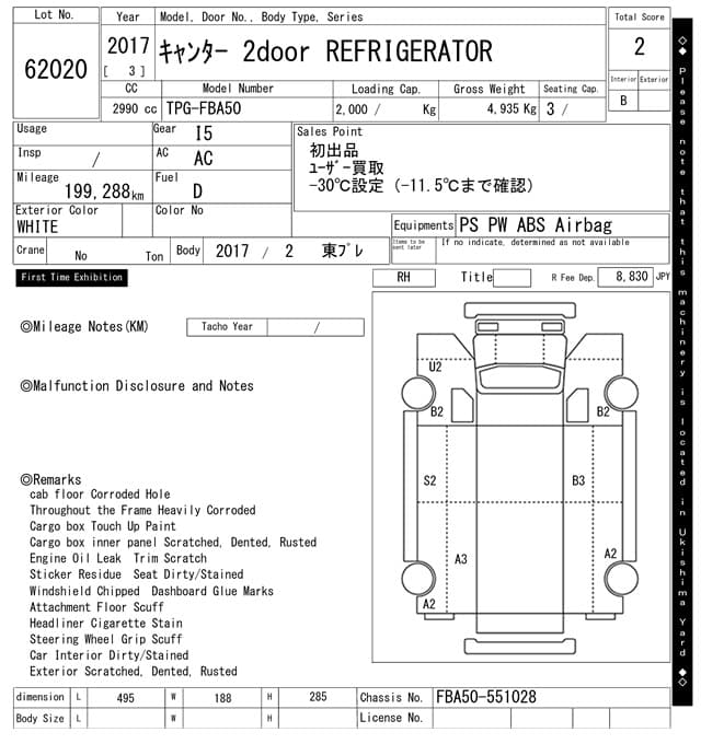 CANTER — Auction (lot vt-8-6564-62020)