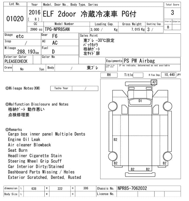 ELF — Auction (lot vt-8-6565-1020)