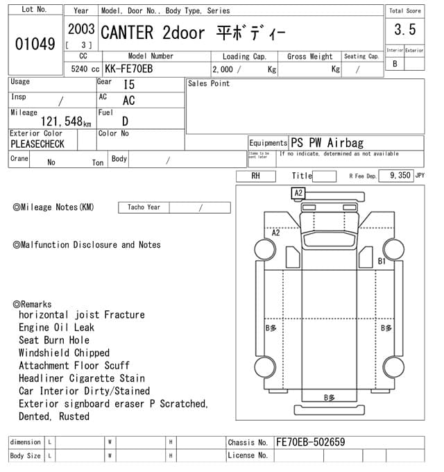 CANTER — Auction (lot vt-8-6565-1049)