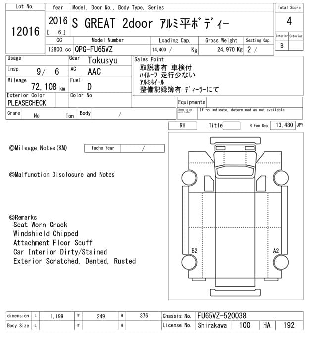S GREAT — Auction (lot vt-8-6565-12016)