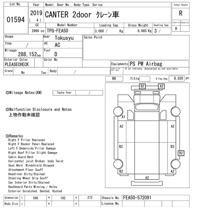 CANTER — Auction (lot vt-8-6565-1594)
