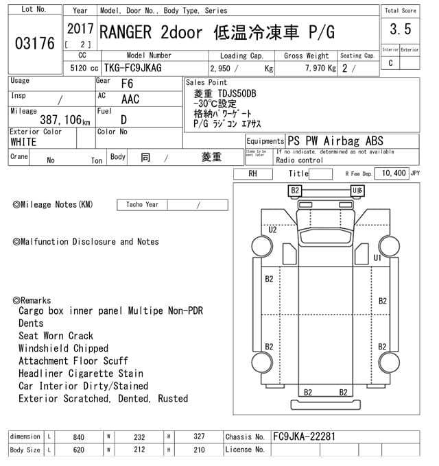 FORWARD — Auction (lot vt-8-6565-3176)