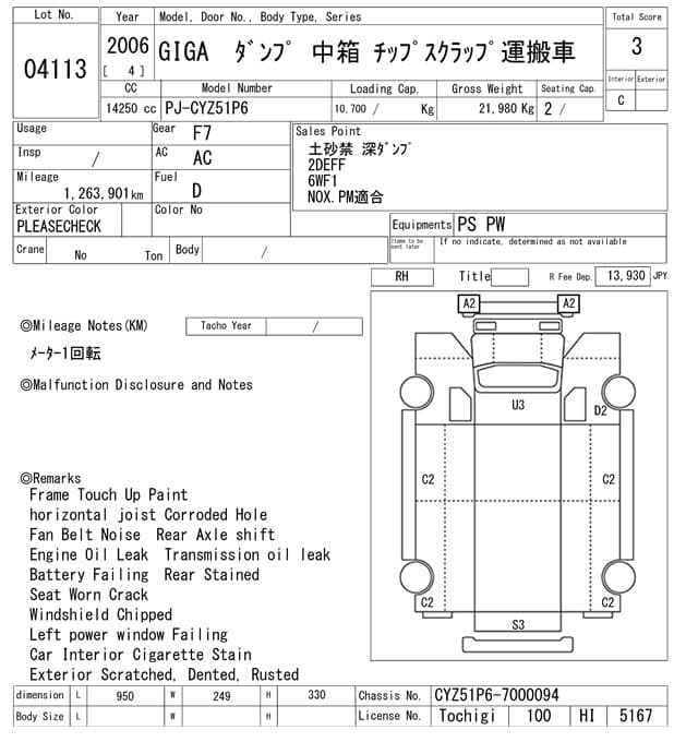 GIGA — Auction (lot vt-8-6565-4113)