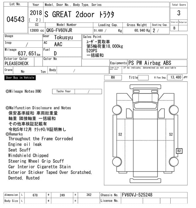 S GREAT — Auction (lot vt-8-6565-4543)