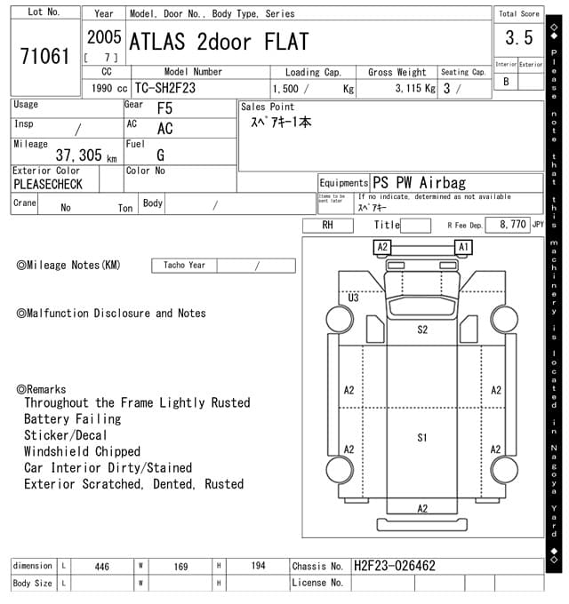 ATLAS — Auction (lot vt-8-6565-71061)