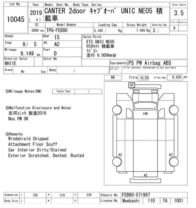 CANTER — Auction (lot vt-8-6569-10045)