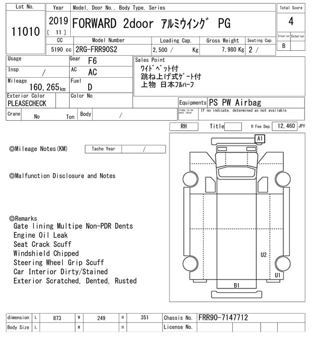 FORWARD — Auction (lot vt-8-6569-11010)