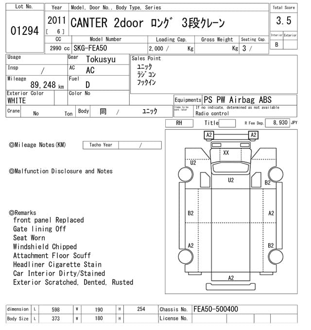 CANTER — Auction (lot vt-8-6569-1294)