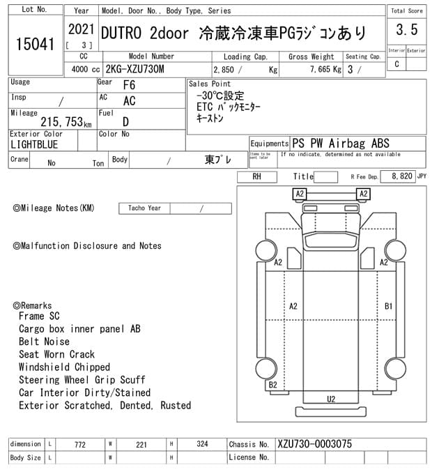 DUTRO — Auction (lot vt-8-6569-15041)
