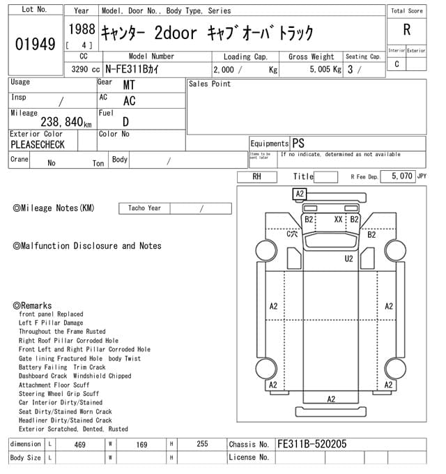 CANTER — Auction (lot vt-8-6569-1949)