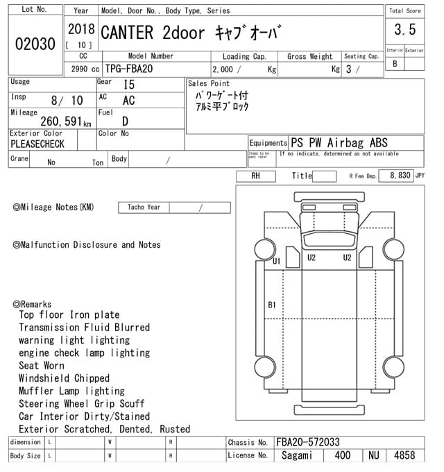 CANTER — Auction (lot vt-8-6569-2030)