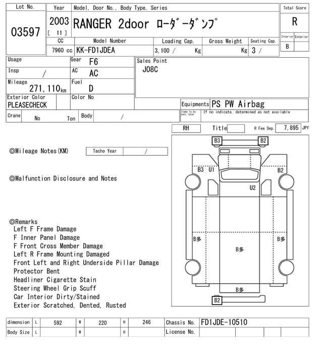 RANGER — Auction (lot vt-8-6569-3597)