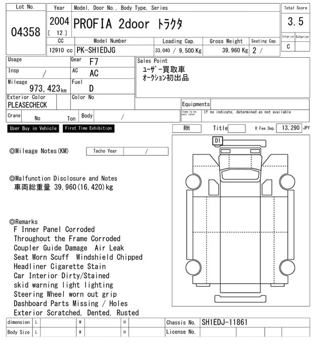 PROFIA — Auction (lot vt-8-6569-4358)