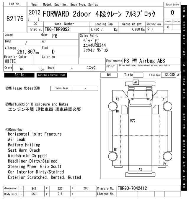FORWARD — Auction (lot vt-8-6569-82176)