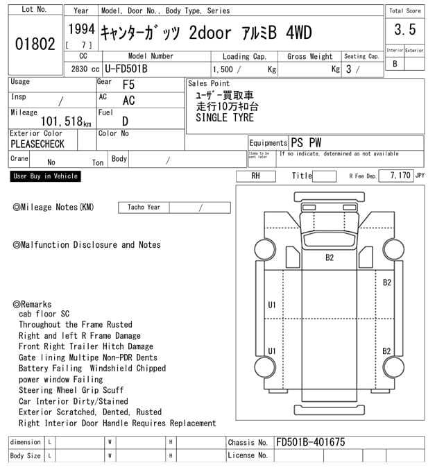 MITSUBISHI (lot vt-8-6558-1802)