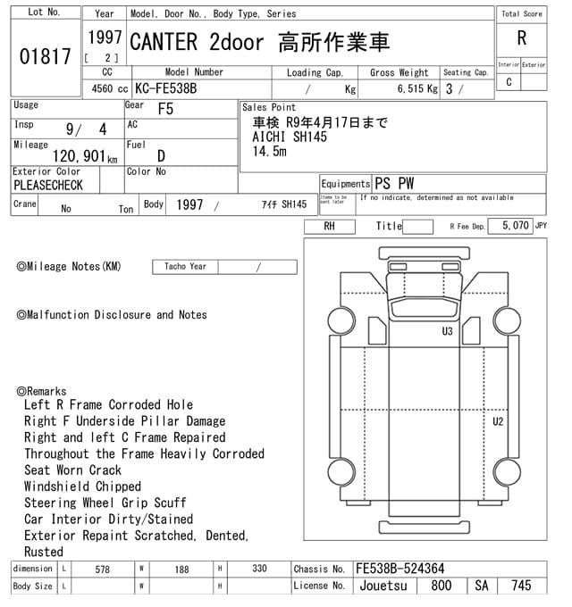 MITSUBISHI (lot vt-8-6558-1817)