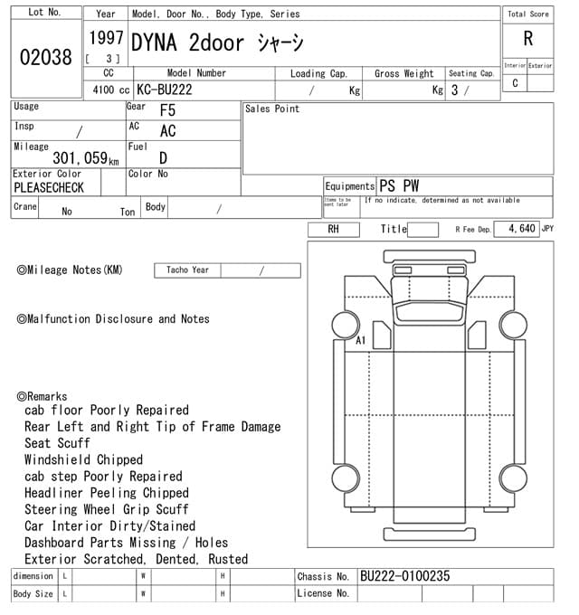 TOYOTA (lot vt-8-6558-2038)