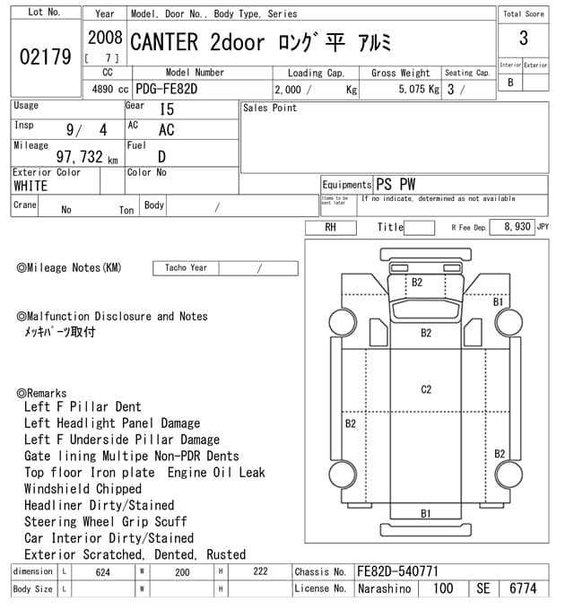 MITSUBISHI (lot vt-8-6558-2179)