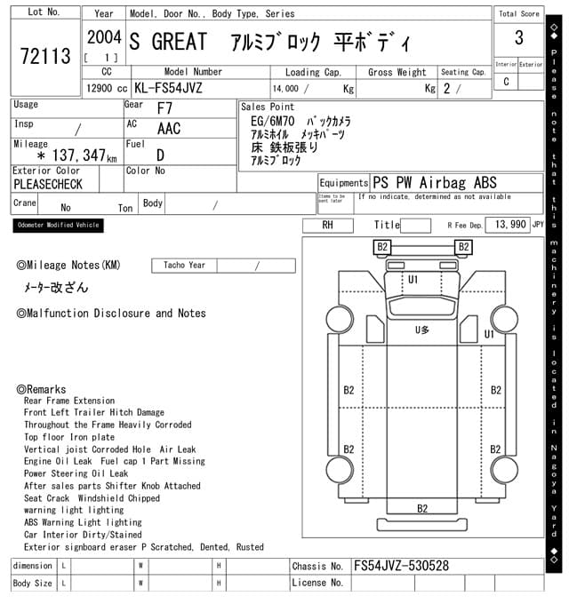 MITSUBISHI (lot vt-8-6558-72113)